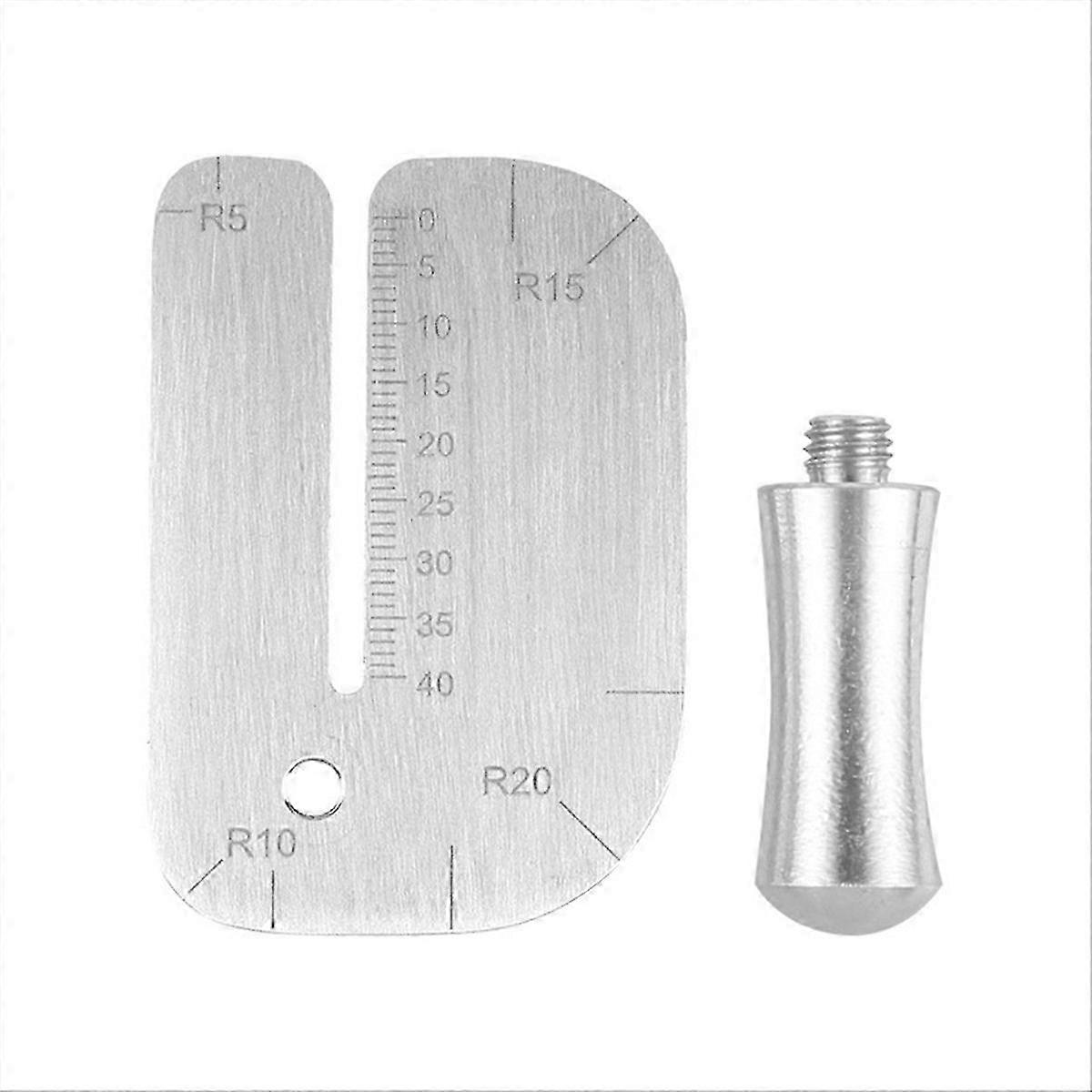 Leather Pulling Board Cutting Ruler Tool Leather Cut Auxiliary