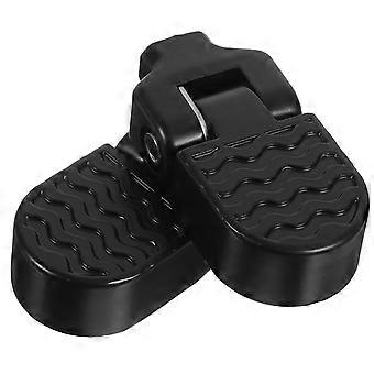 1 par baksätespedaler aluminiumlegering fotstöd hopfällbart fotstöd cykeltillbehör
