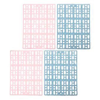 Rabbit Cage Mat for Cushioning with 8Pcs Plastic Pads for Small Animals