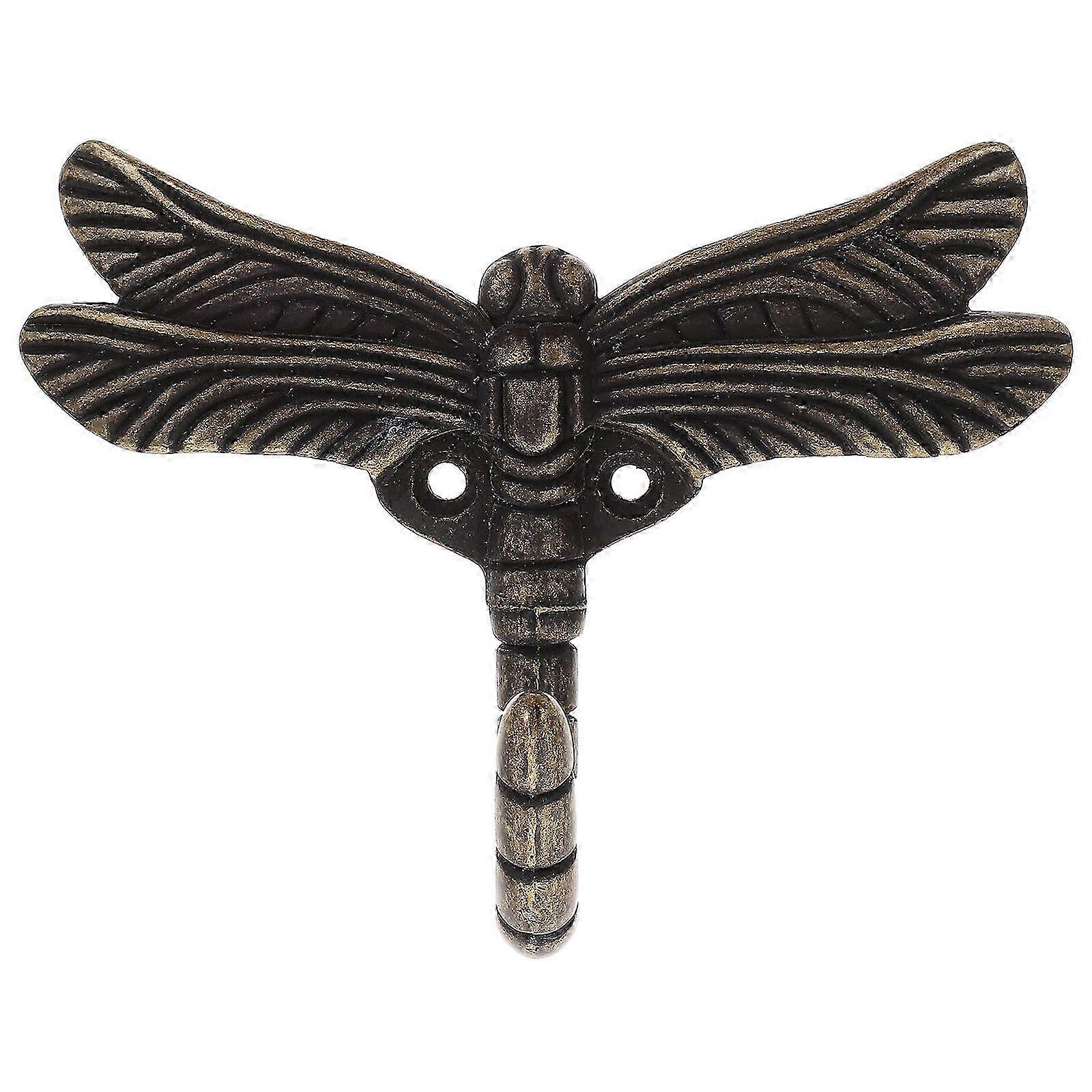 Wall Hanging Hook Dragonfly Shape Wall Organizer Hook Novelty Door Back Hook