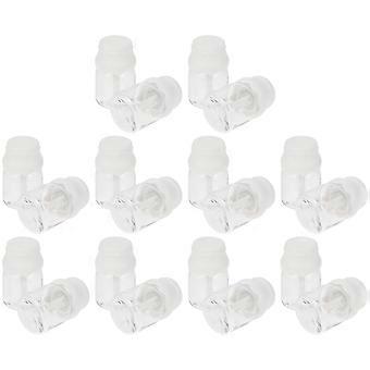 Plastic Lip Gloss Bottle Lip Color Container for DIY 20Pcs Mini Transparent Tubes