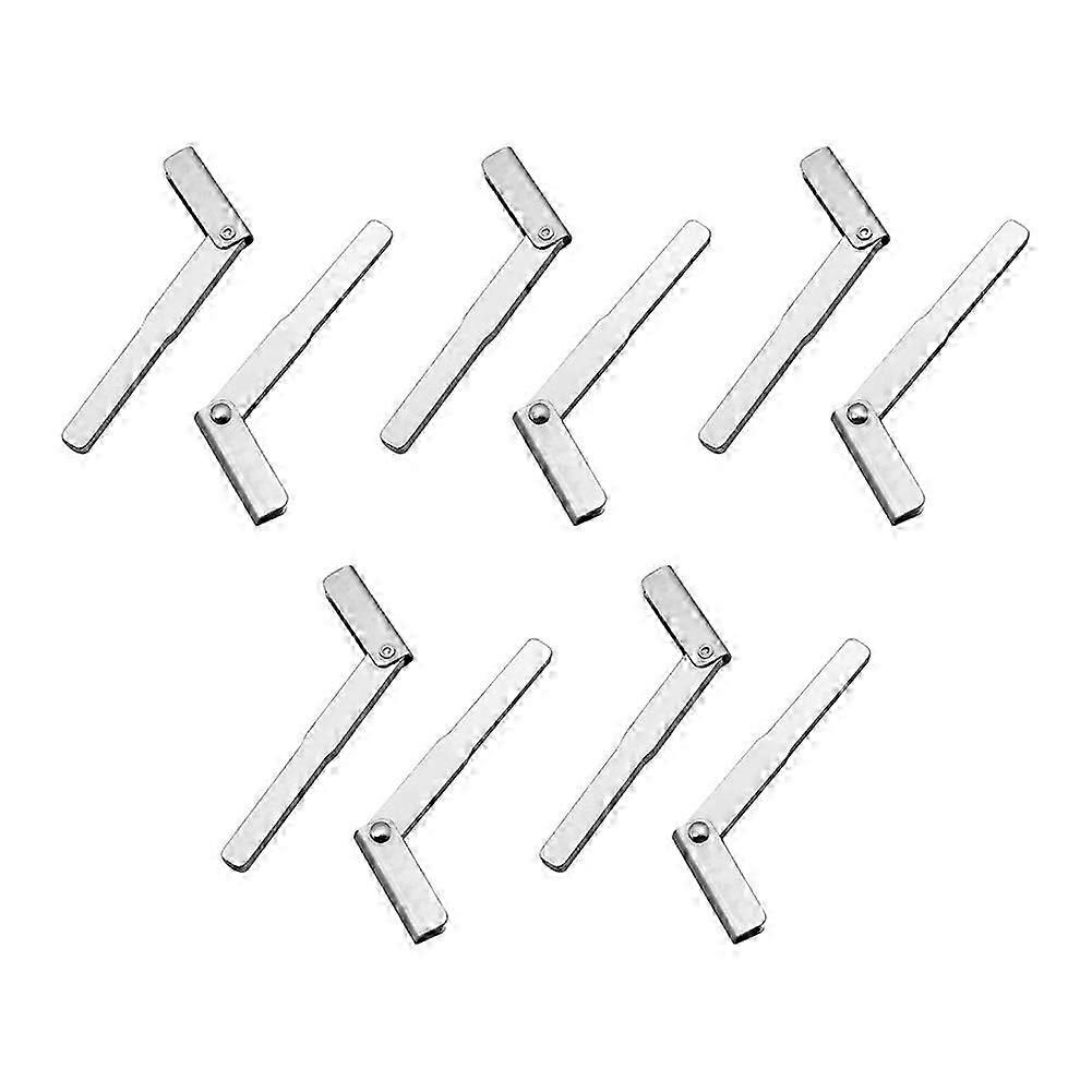 10pcs Replacement Emergency Smart Remote Key Blade Blank Insert for Land Rover Evoque 4 Evoque Range Rover XE XFL Et