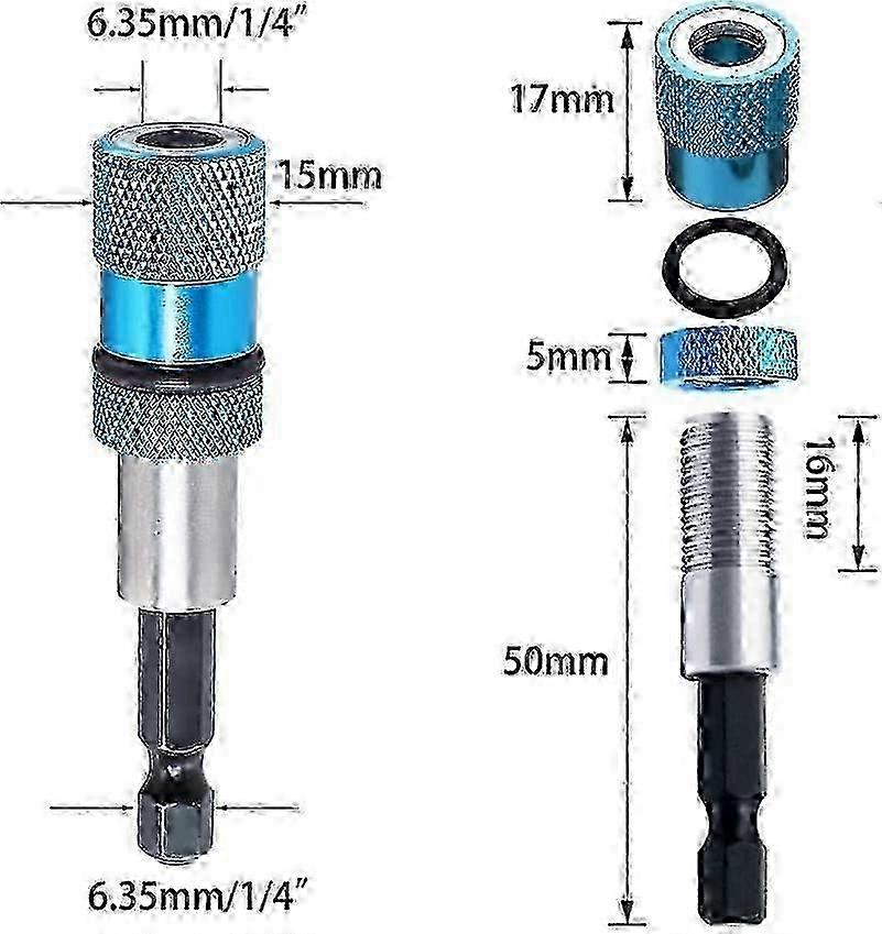 Professional Adjustable 3PCS Screw Depth Magnetic Screwdriver Bit Bracket Kit