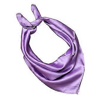 Light Purple Wrap Scarf Women Solid Color Fashion Accessory