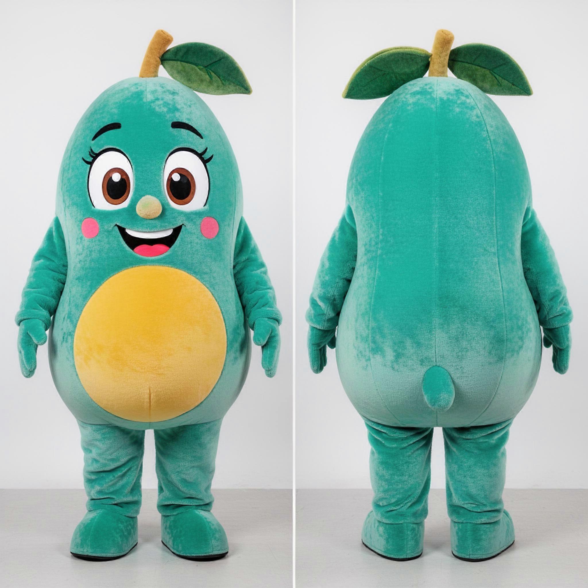 MASTICOT Teal Plump Mango Mascot