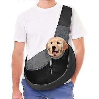 Pet Carrier, Pet Sling Bag, Small Dog Cat Carrier, Adjustable Puppy Carrier Bag With Pouch For Walking
