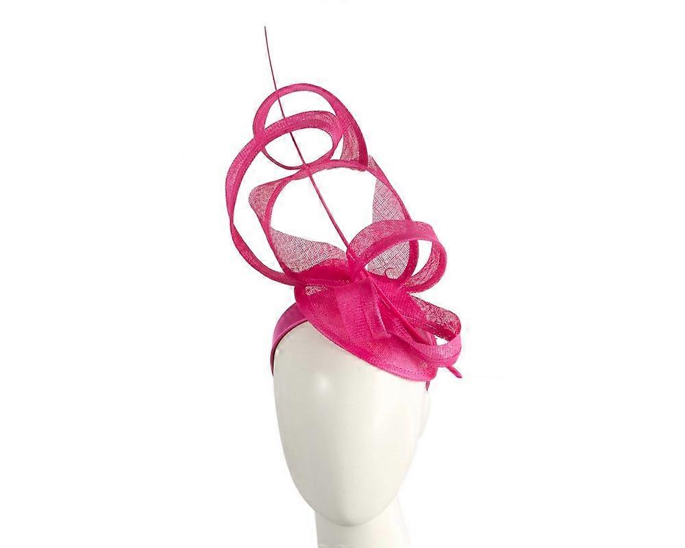 Fuchsia Sinamay Fascinator by Max Alexander MA1011F