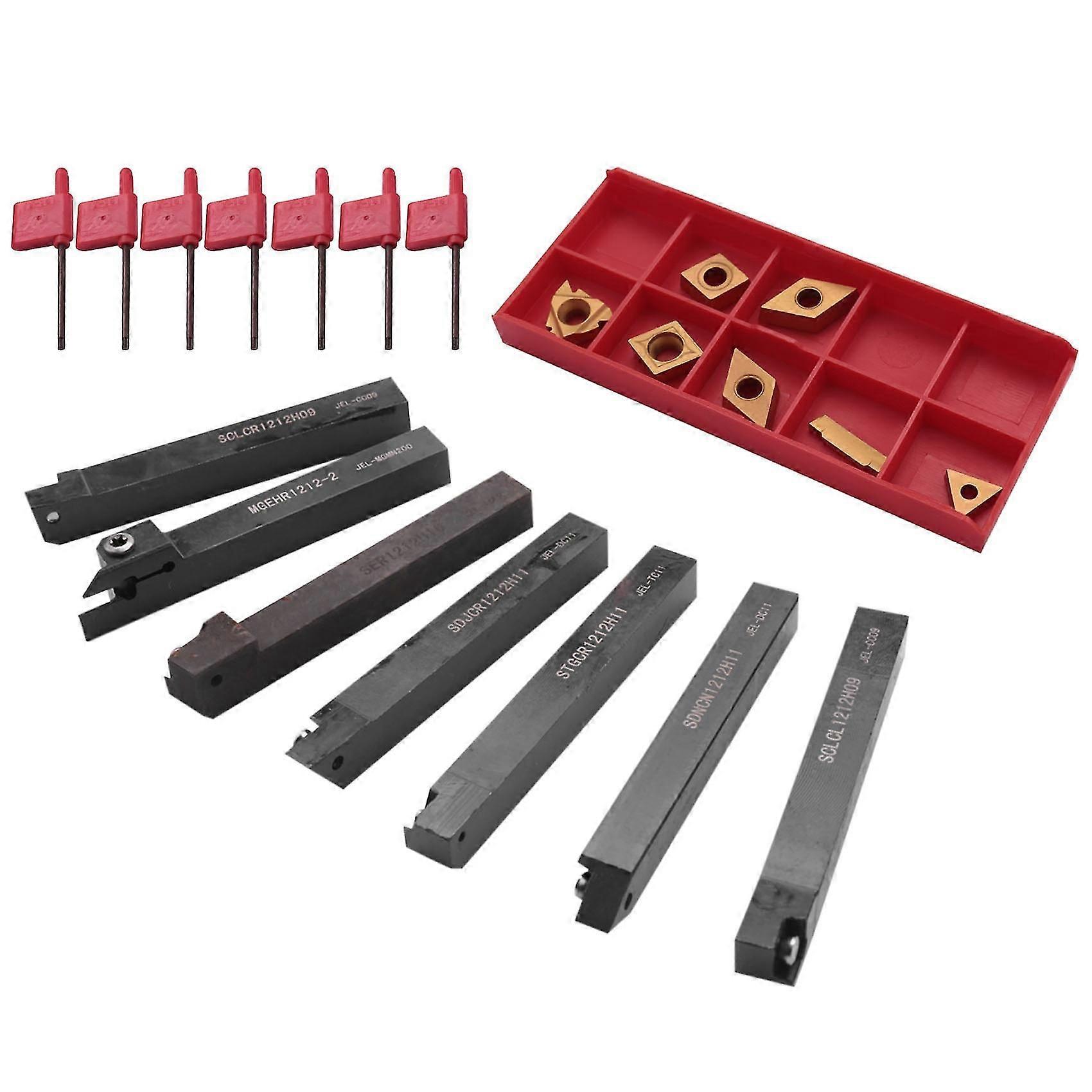 12mm Solid Carbide Inserts Boring Bar With Wrenches For Cnc Lathe