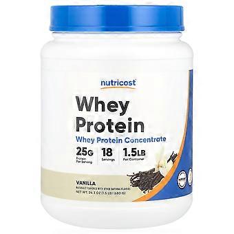 Nutricost, wei-eiwitconcentraat, vanille, 680 g