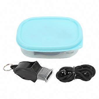 Referee Whistle with Lanyard, Resounding & Portable for Basketball, Football Games & Sports Competitions