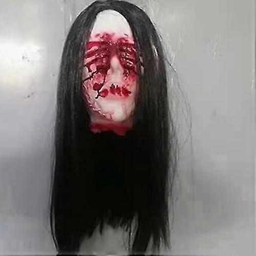 Horror-Themed Latex Severed Head