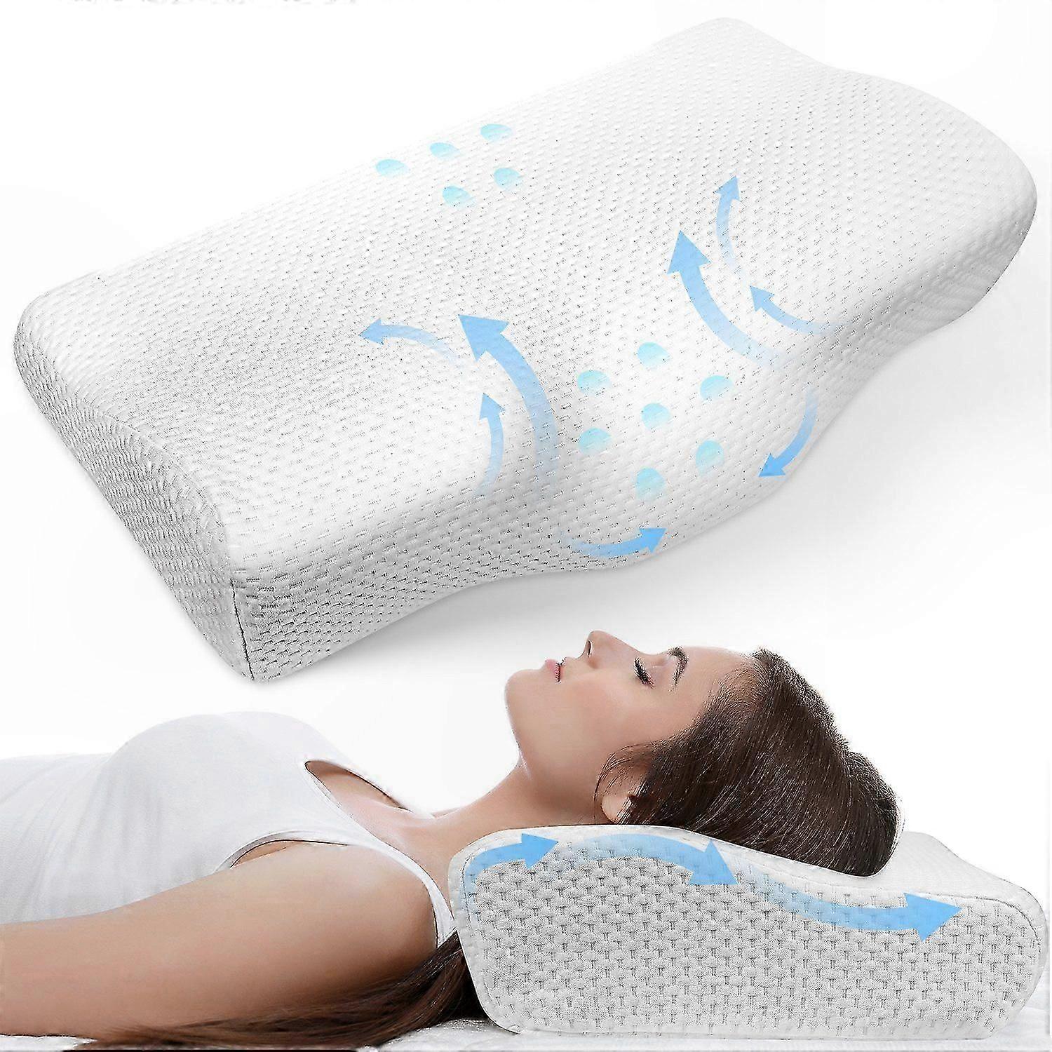 Orthopedic Side Sleeper Pillow for Neck Support and Comfortable Posture