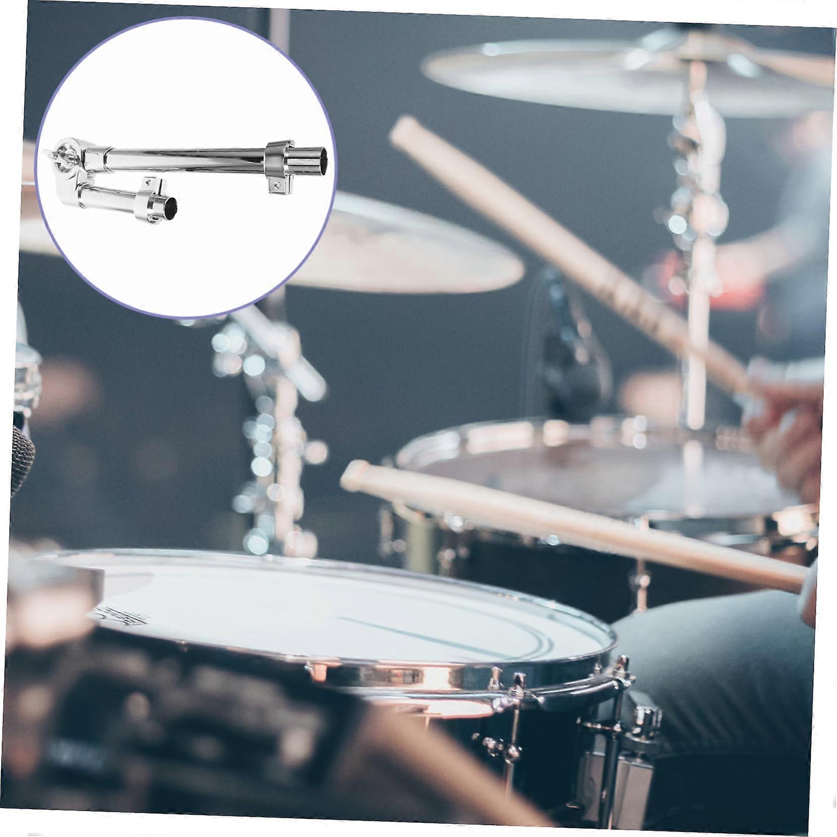 Adjustable Drum Mount Bracket for Tom Drum Kit, Secure Tom Holder with Water Pipe, Wide Compatibility