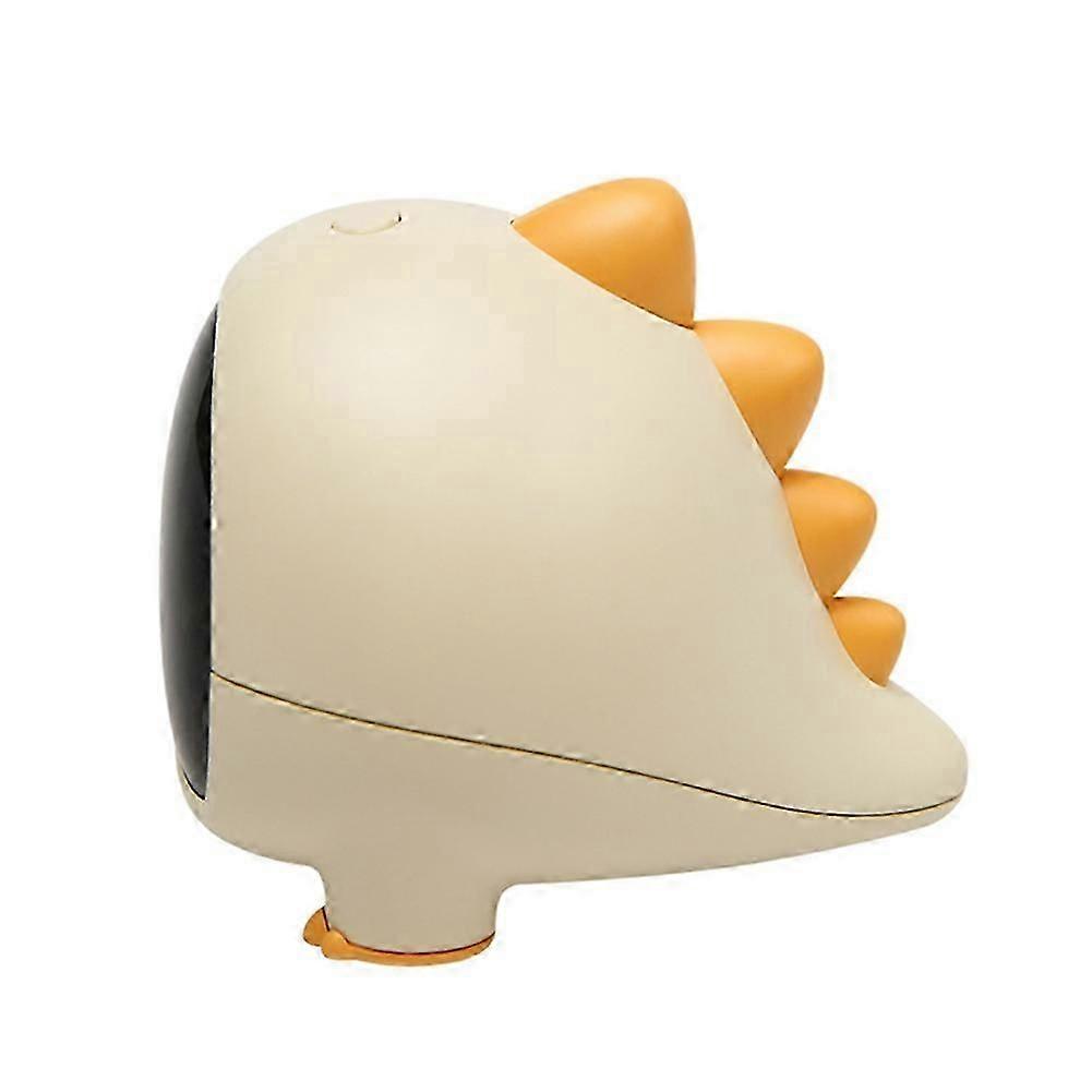 Cartoon Dinosaur Clock Rechargeable Clock Smart Control Digital Clock Yellow