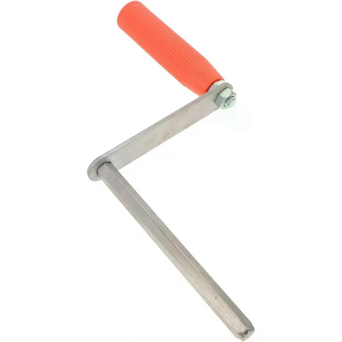 Flagpole Winch Handle Replacement, Orange Iron Plastic Crank