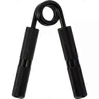 Metal Hand Gripper for Wrist Strength Training, Black Fitness Tool
