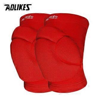 AOLIKES: 1 paio di ginocchiere sportive imbottite, adatte per pallavolo, sport estremi, supporto per il ginocchio, danza, yoga. Protezione elastica per il ginocchio.