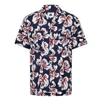 Pretty Green Mens Bauhaus Floral Regular Shirt