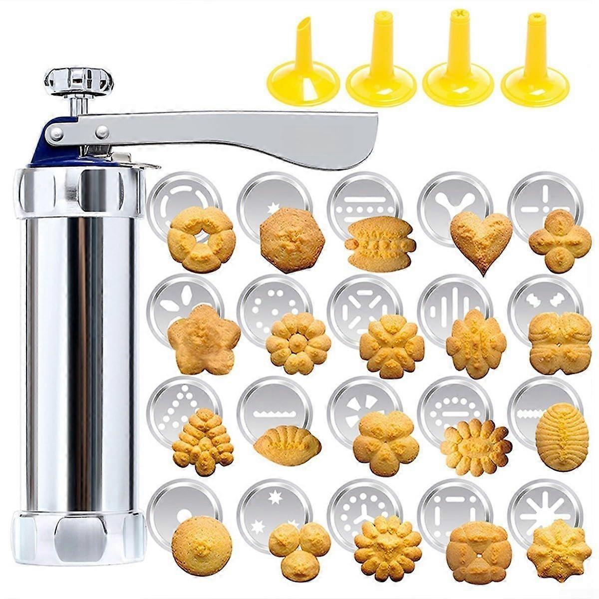 Aluminum Cookie Press 20 Disc Set