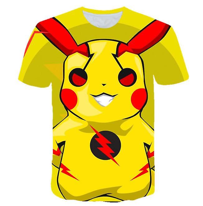 Yasswete Camiseta De Manga Corta Con Cuello Redondo Y Estampado