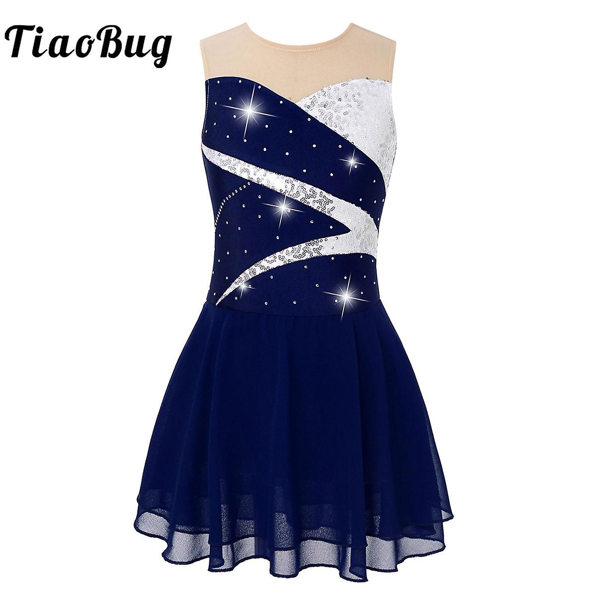 Robe De Patinage Artistique Professionnelle Pour Fille/femme - Sur Mesure, Strass, Doublure Intégrée | Compétition, Spectacle, Gymnastique Rythmique