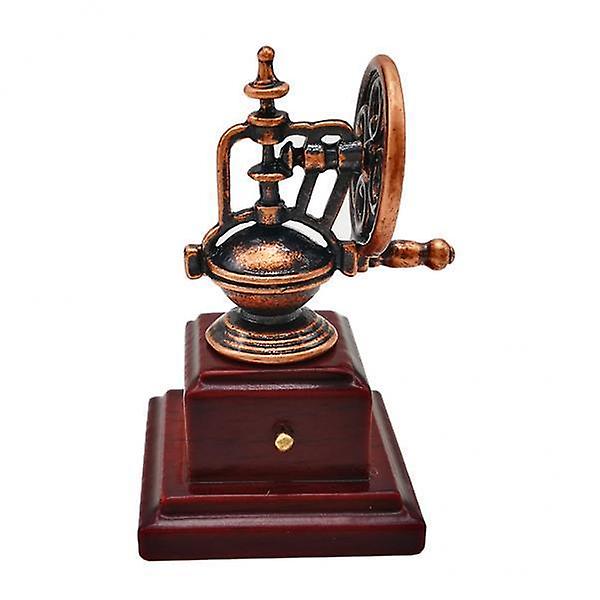 5xCoffee Machine for 1/12 Dollhouse Miniature Kitchen Accessory Bronze