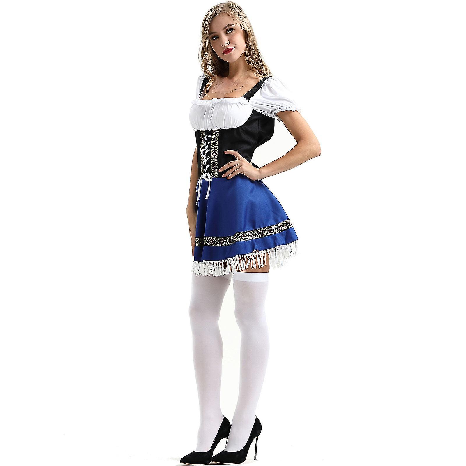 Tablier Oktoberfest Bavarois Drôle Et Sexy - Taille Unique - Cadeau Cuisine Fête Allemande