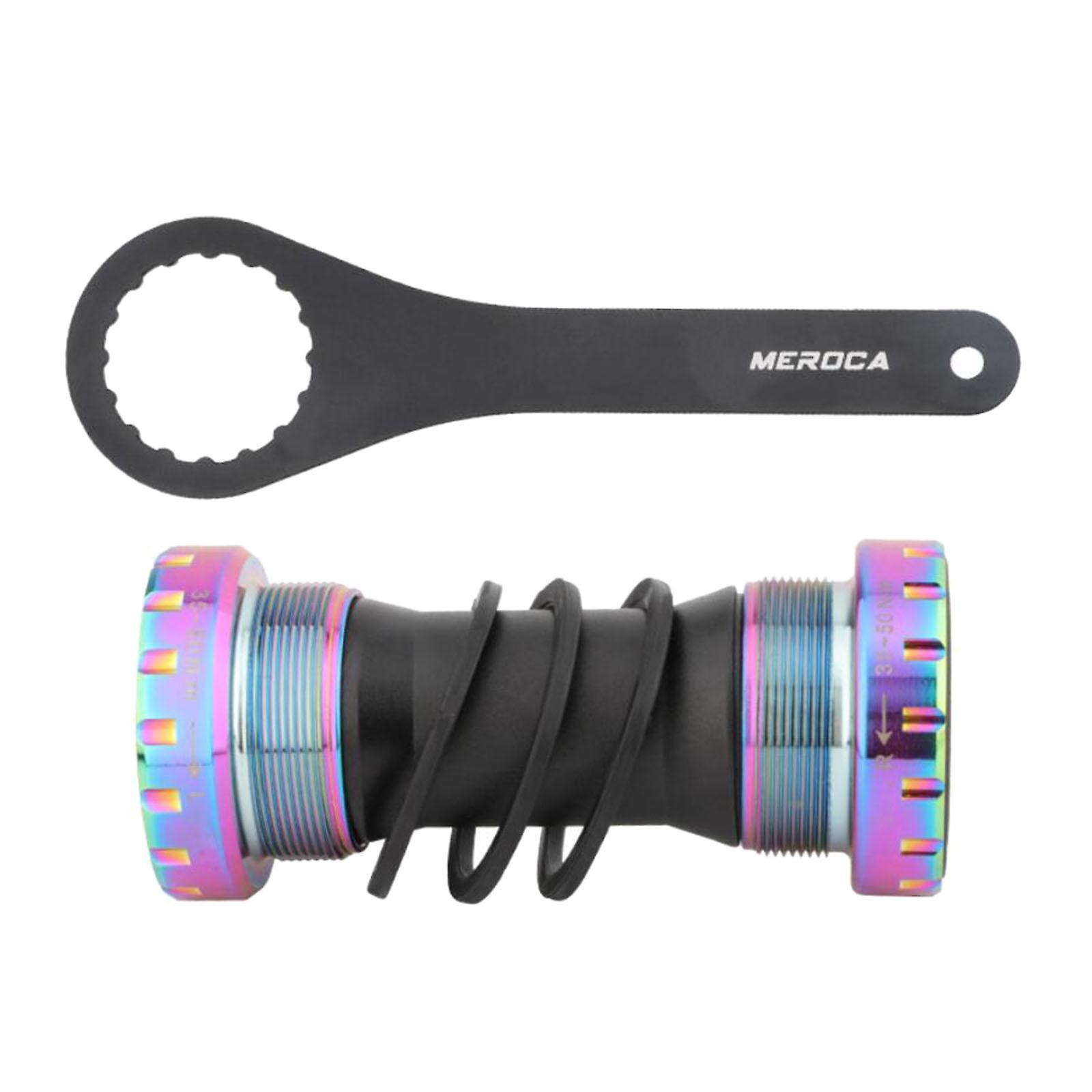 Bottom Bracket Threaded Hollow Integrated for Road MTB Bike Dazzling