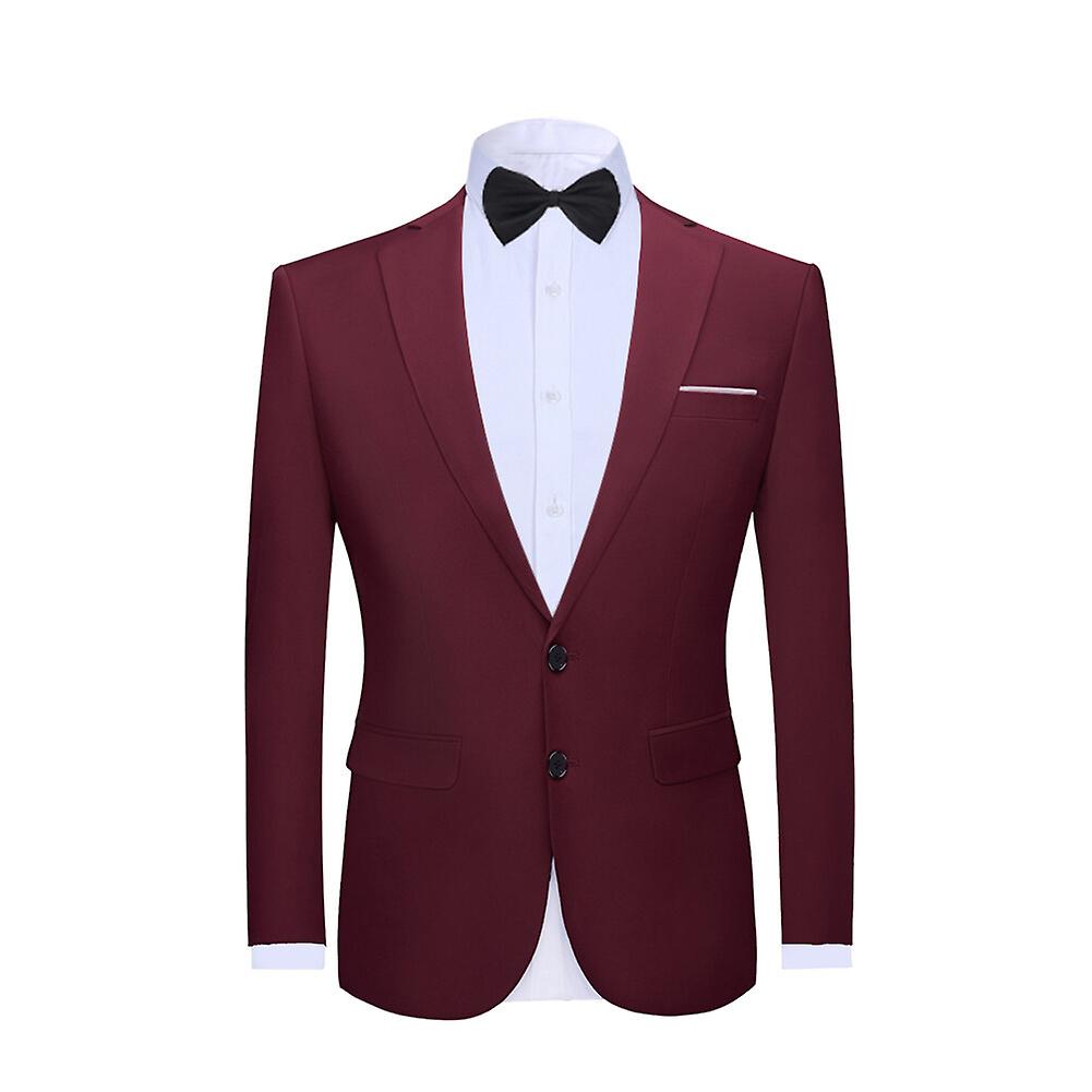 Blazer Homme Slim Fit YOUTHUP - Veste Formelle 2 Boutons Pour Mariage, Bureau Ou Soirée - Plusieurs Couleurs