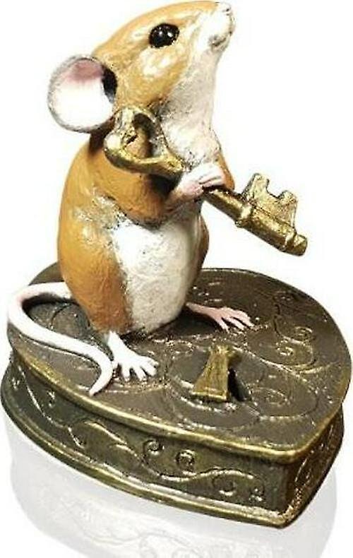 Mouse Key To Your Heart Figurine