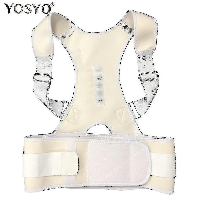Adjustable Back Posture Corrector Magnetic Therapy Posture Corrector Brace Shoulder Back Brace Support Belt