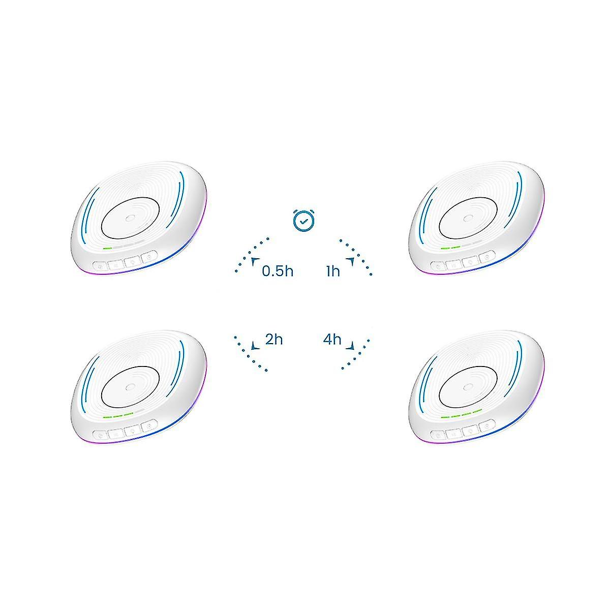 Led Breathing Light Mouse Mover Undetectable Mouse Jiggler With Timer,on/off Switch, Random Movemen