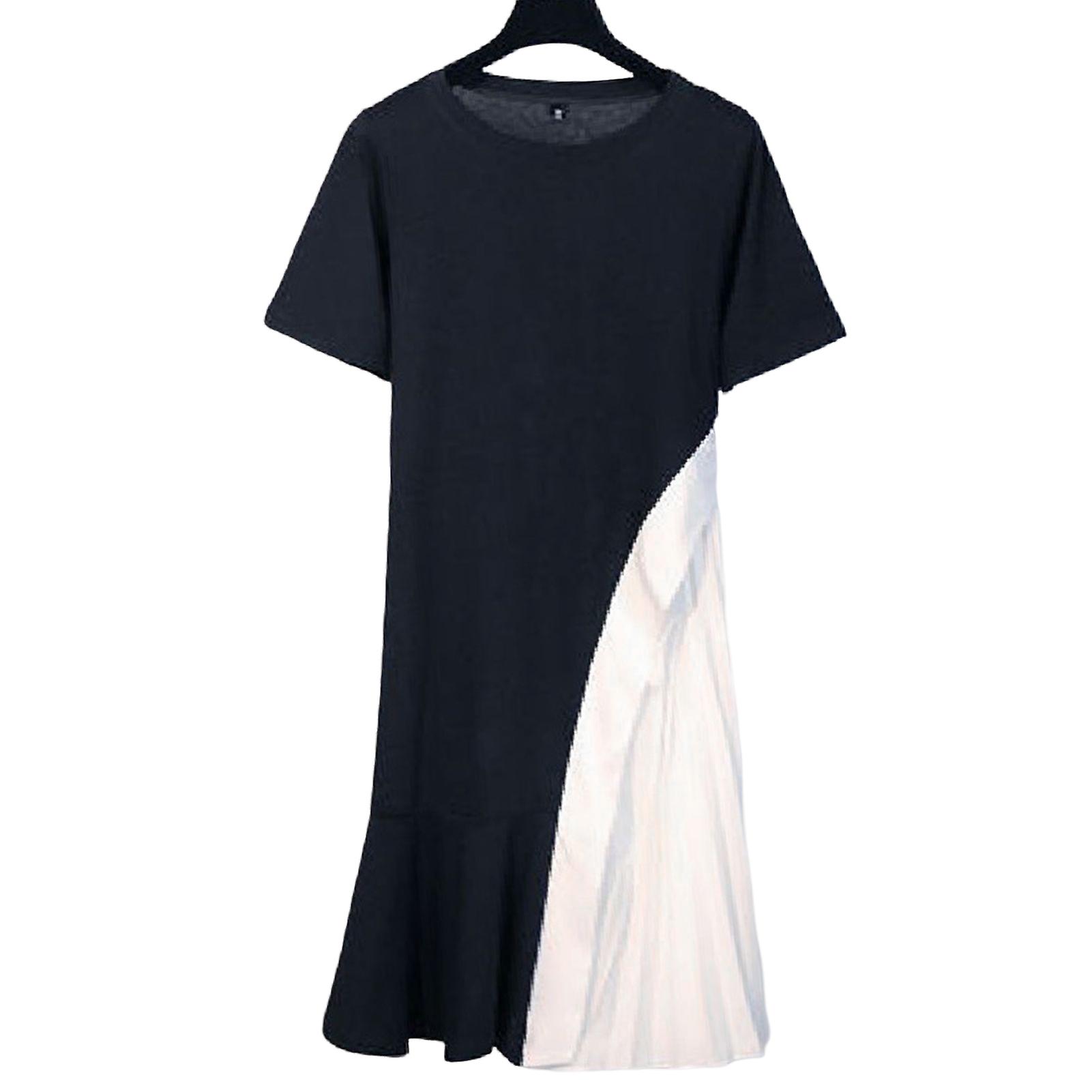 Summer Dresses For Women Slimmer Look Irregular Mid-length Skirt