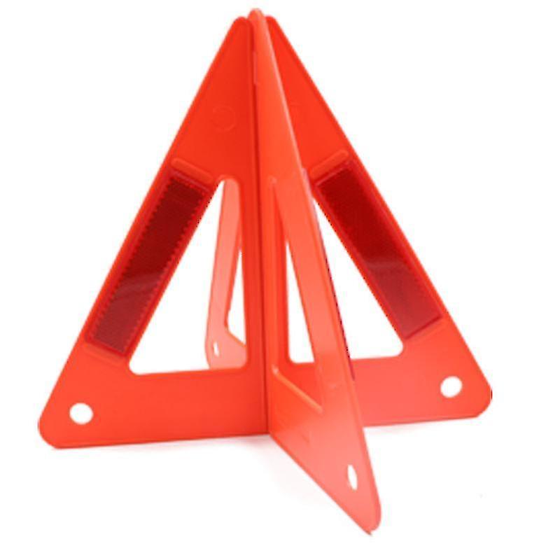Car Breakdown Warning Triangle Emergency Reflective Safety Hazard Sign Cars(1 Pcs, Orange)
