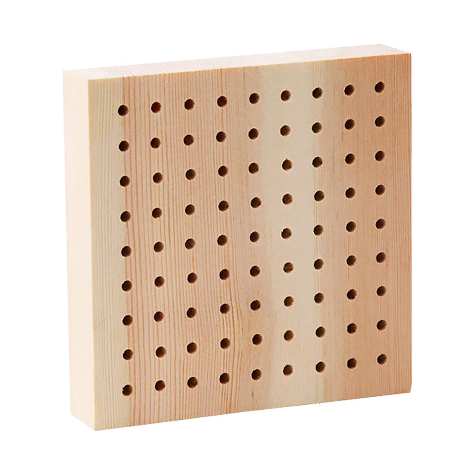 Pottery Clay Plug Board Square Clay Plate Handmade Clay Base Doll Model Base Square