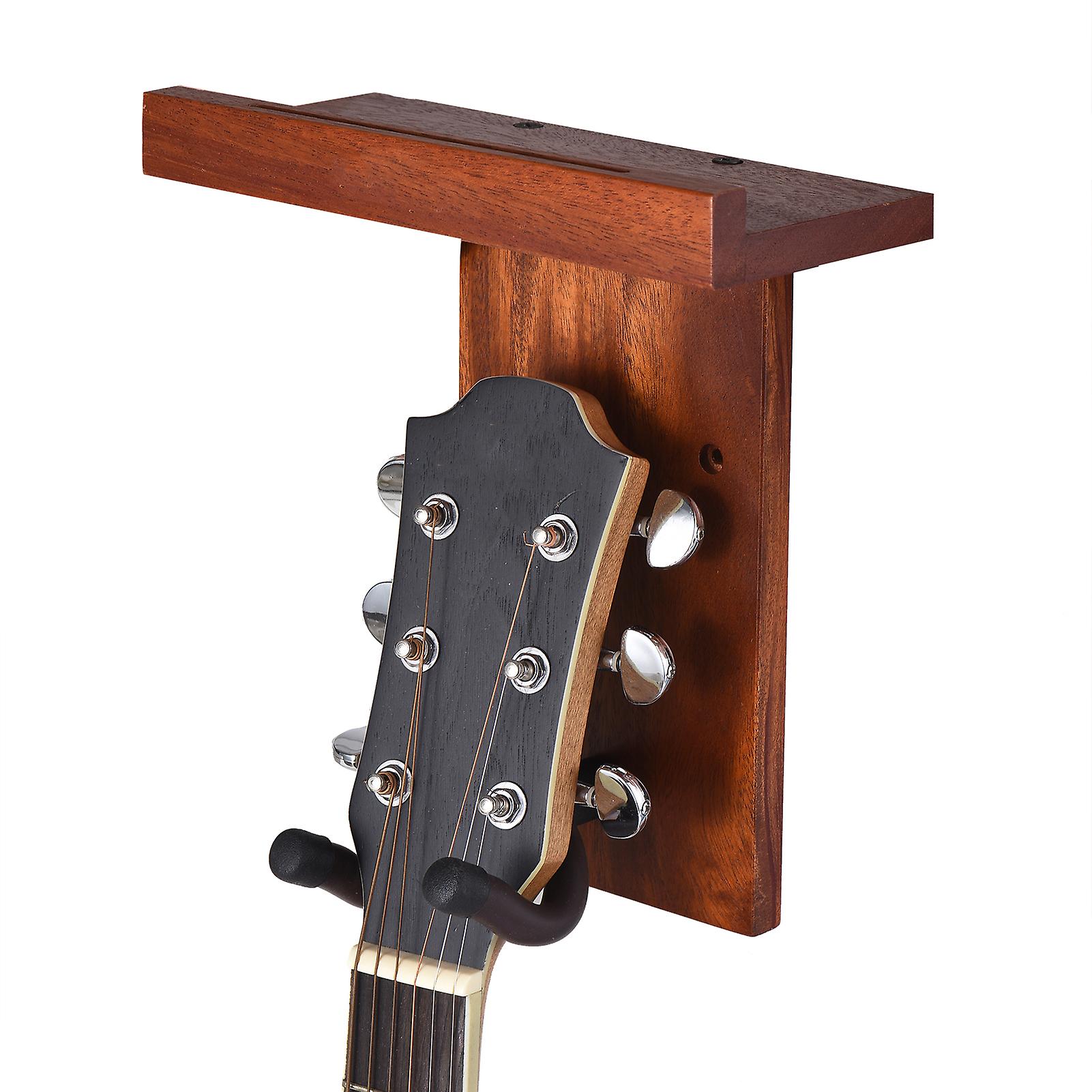 2pcs Multifunction Wall Guitar Hanger Diy Kit