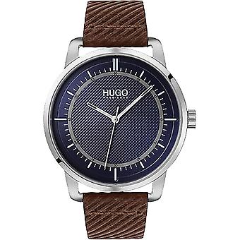 Reveal Men's Analog Quartz Watch with Cowhide Bracelet 1530100