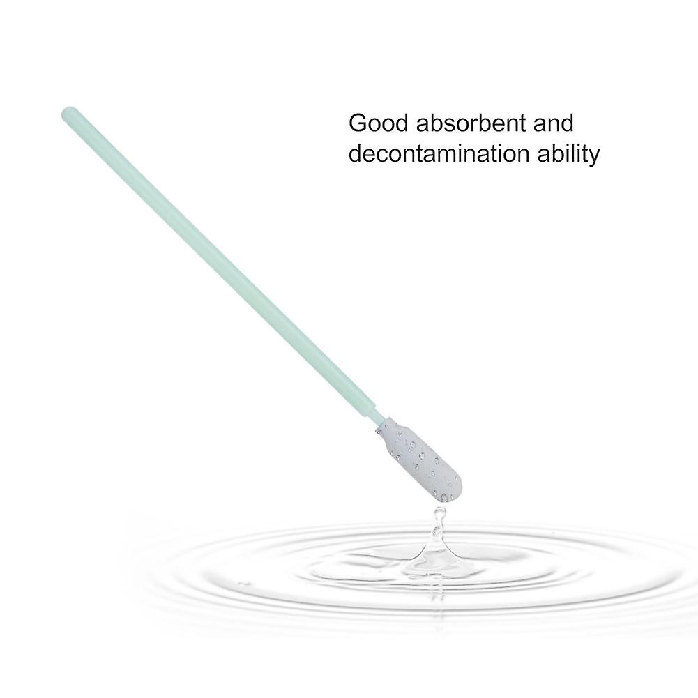 100pcs Anti static Foam Cleaning Swabs Round Tip Stick For Printer Disk Lens