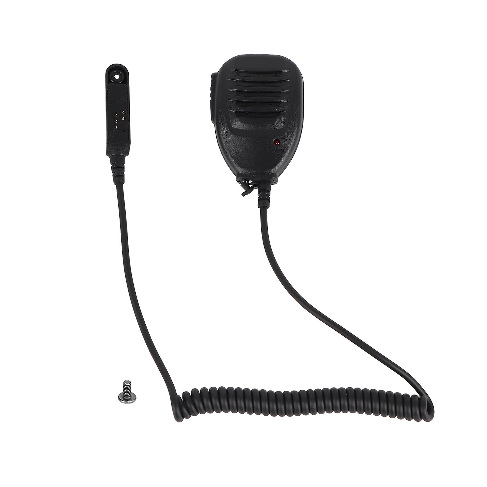 UV-9R Waterproof Walkie Talkie Hand Mic: Durable, Anti-Impact, Perfect for Security Use