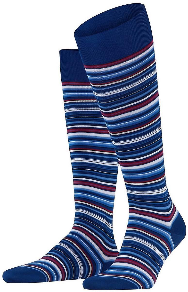 Falke Microblock Knee-High Socks - Royal Blue
