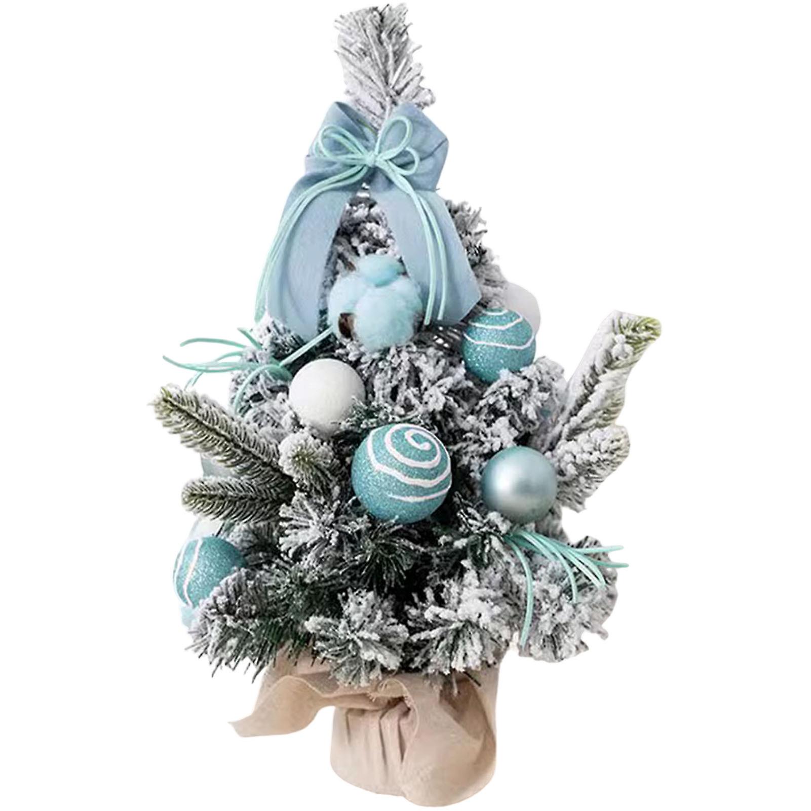 Small Artificial Christmas Tree Bright Colors Christmas Tree Figurines For Christmas Themed Parties