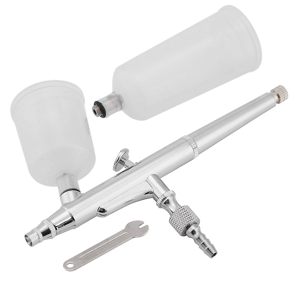 Dual Action Spray Gun Airbrush Needle Large Capacity Cup Spray Gun Paint Art Set Tools(0.2mm)