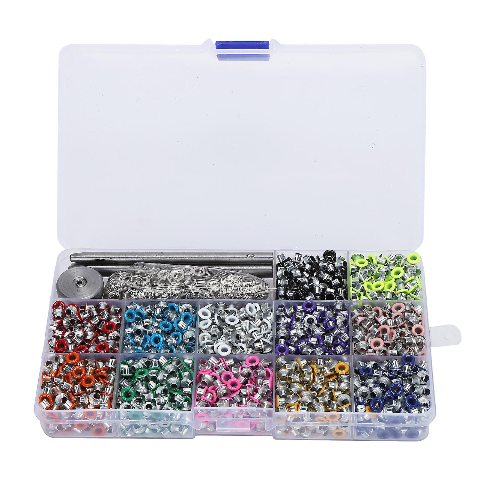 Colored Metal Rivet, Garment Piercing Accessory, Eyelet, Punch Tool