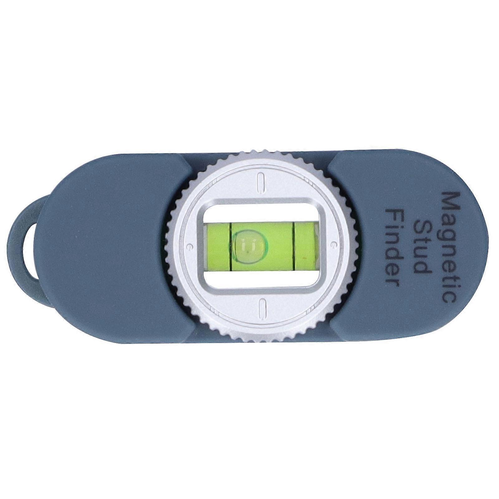 Magnetic Stud Finder Portable Metal Detector with Level Gauge for Steel Nails ScrewsGray