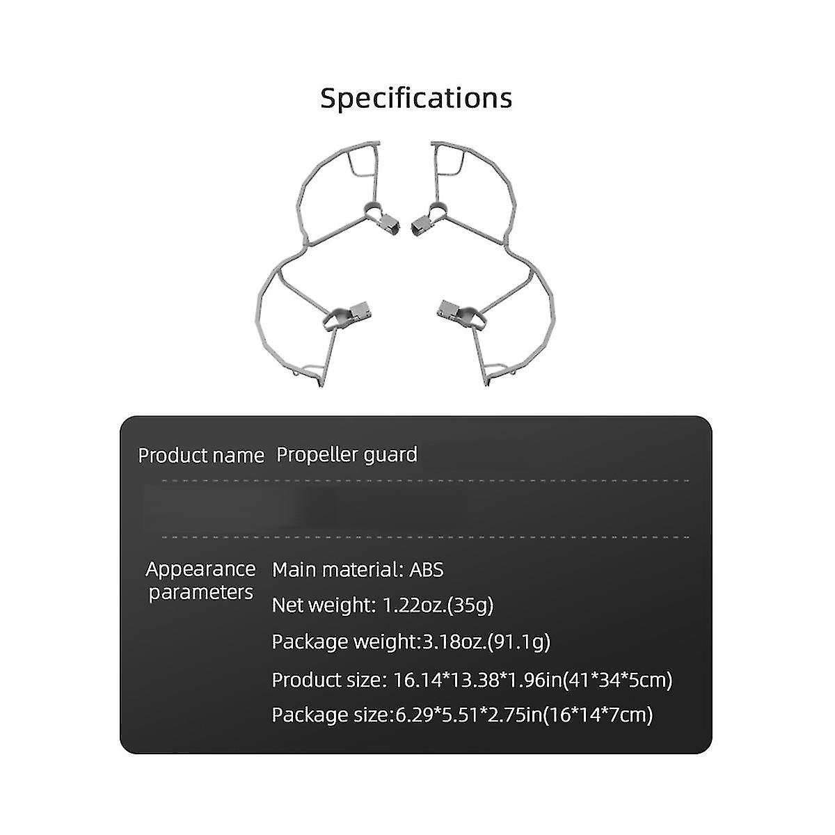 Propeller For Mini 3/mini 3 Pro Drone Propeller Protector Wing Fan Protective Cover Drone Accessory