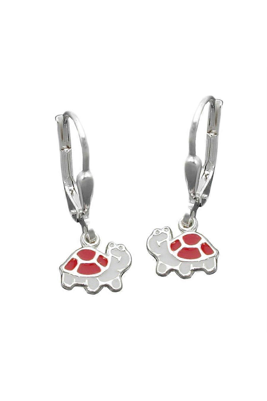 Leverback Earrings Turtles Silver 925 - Gl91751