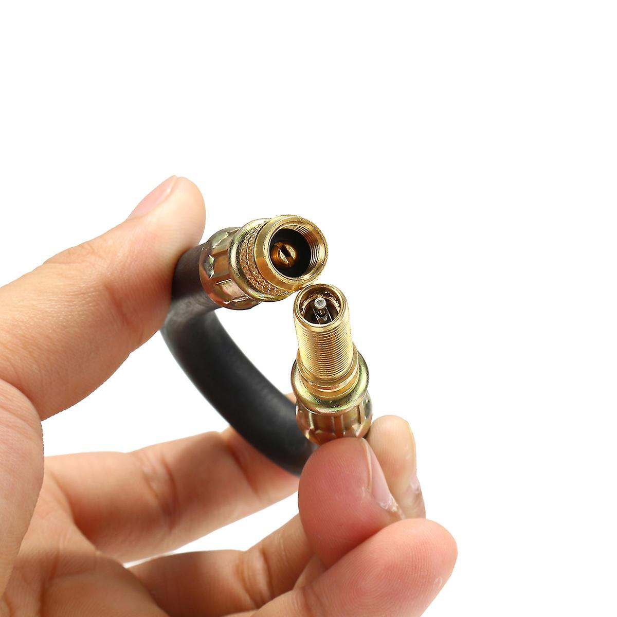 21Cm Tyre Valve Extension Flexible Rubber Twin Wheel Adapter Lorry For Van Bus