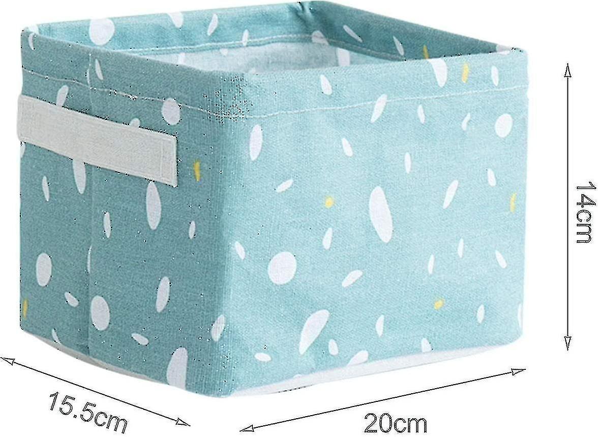 Packed Home Office Foldable Cube Storage Boxes