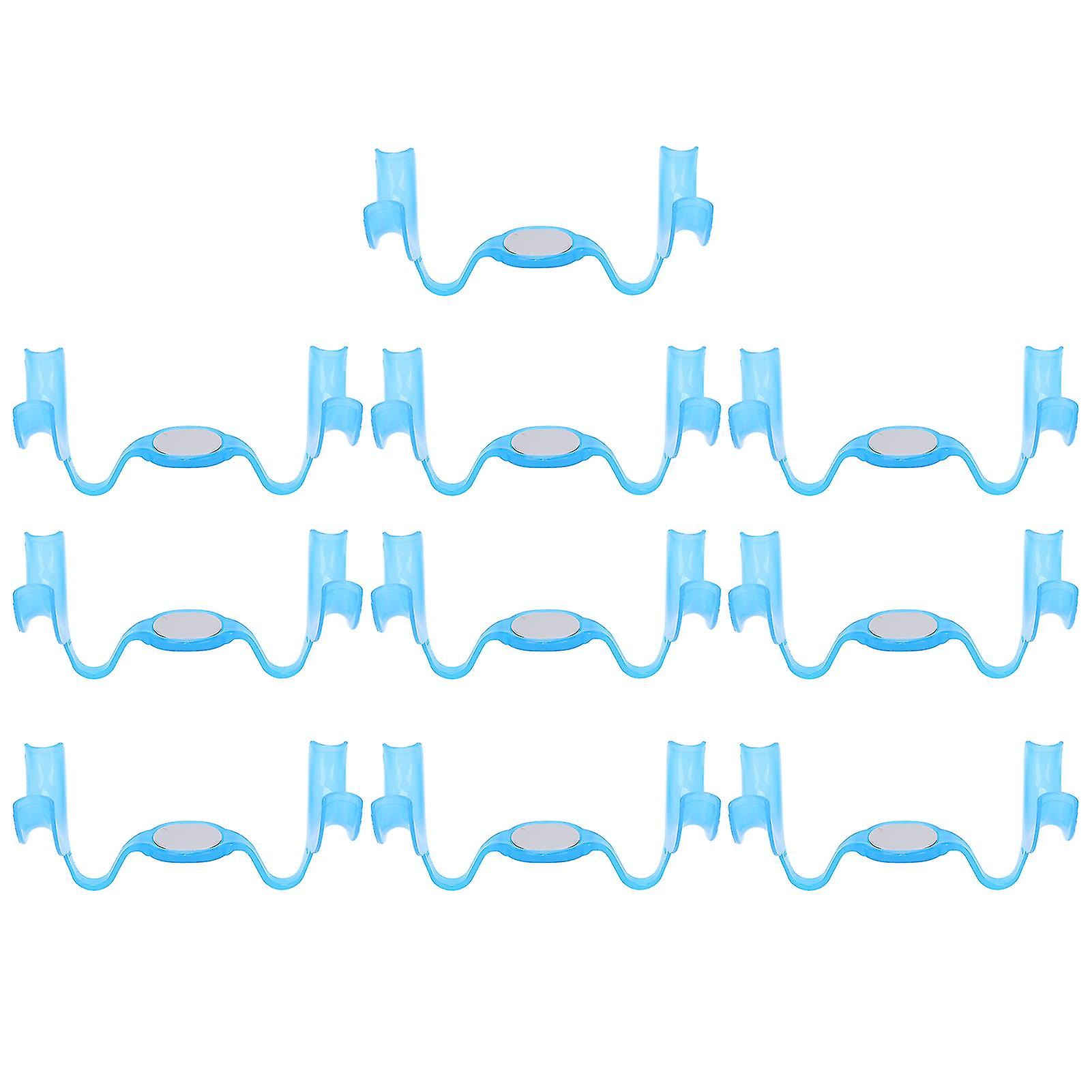 Blue  Orthodontic Cheek Retractor M Shape Prop (10pcs)