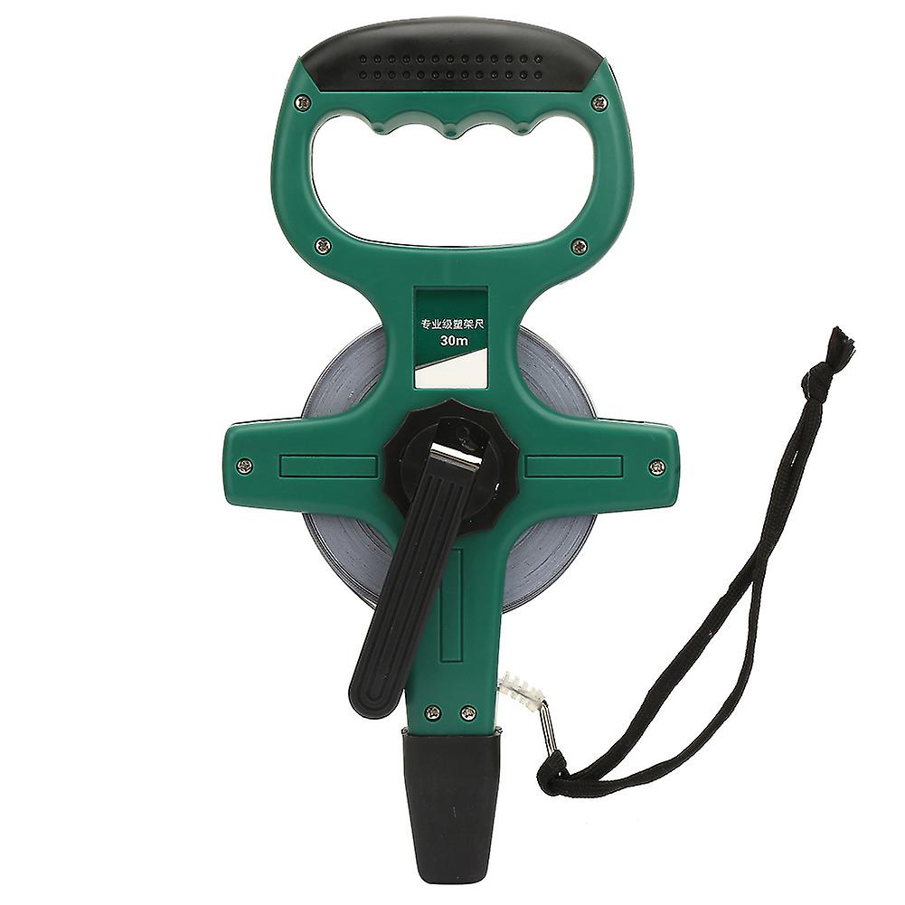 ABS Plastic Handheld Tape Measure Construction Measurement 30m Portable Tape Measure